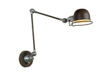 Wandlampe Rost Industrie, Wandleuchte Rost-braun Industriedesign