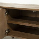 Fernsehschrank Holz furniert, TV Schrank Naturholz, Lowboard Holz, Breite 183  cm