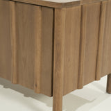 Fernsehschrank Holz furniert, TV Schrank Naturholz, Lowboard Holz, Breite 183  cm