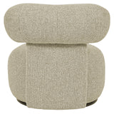 Sessel drehbar Farbe-Sand, Longe-Sessel drehbar, Breite 59 cm