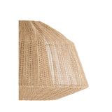 Rattan Hängeleuchte, Hängeleuchte Naturell, Rattan Look, Ø40x25 cm