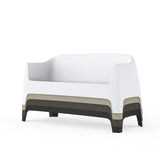 Gartensofa braun, outdoor Sofa braun-bronze