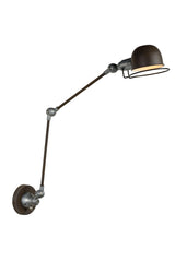 Wandlampe Rost Industrie, Wandleuchte Rost-braun Industriedesign