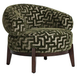 Sessel grün-braun, Longe-Sessel grün, Breite 87 cm