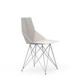 Design Stuhl weiß , Stuhl weiß Kunststoff Metall