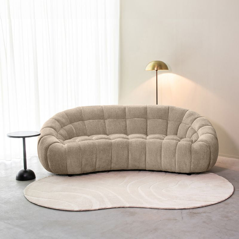 Sofa taupe, 3 Sitzer Sofa, Breite 238 cm