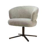 Stuhl drehbar Farbe beige, Esszimmerstuhl drehbar, Breite 69 cm