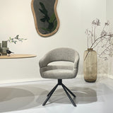 Stuhl taupe drehbar, Esszimmerstuhl drehbar taupe