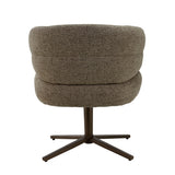 Stuhl drehbar Farbe grau, Esszimmerstuhl grau drehbar, Breite 69 cm