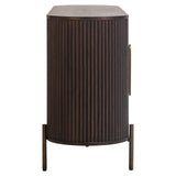 Sideboard braun Eiche, Anrichte braun, Breite 180 cm