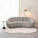 Sofa grau, 3 Sitzer Sofa grau, Breite 238 cm