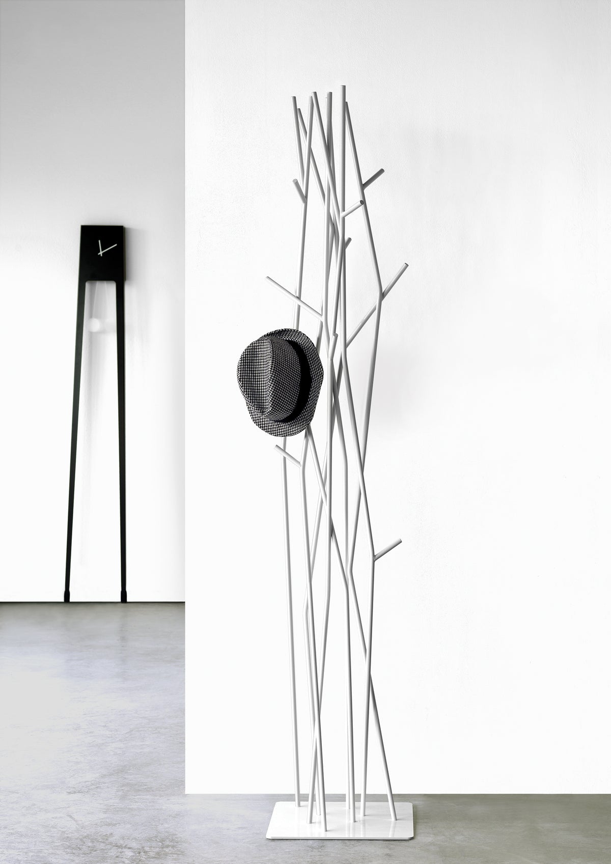 Garderobenständer Metall weiß, Garderobe Metall weiß, Standgarderobe w – Richhome