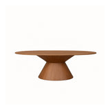Esstisch oval braun, Tisch oval braun, Länge 240 cm