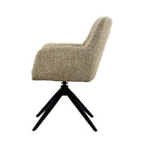 Stuhl drehbar Farbe beige, Esszimmerstuhl beige, Breite 62 cm