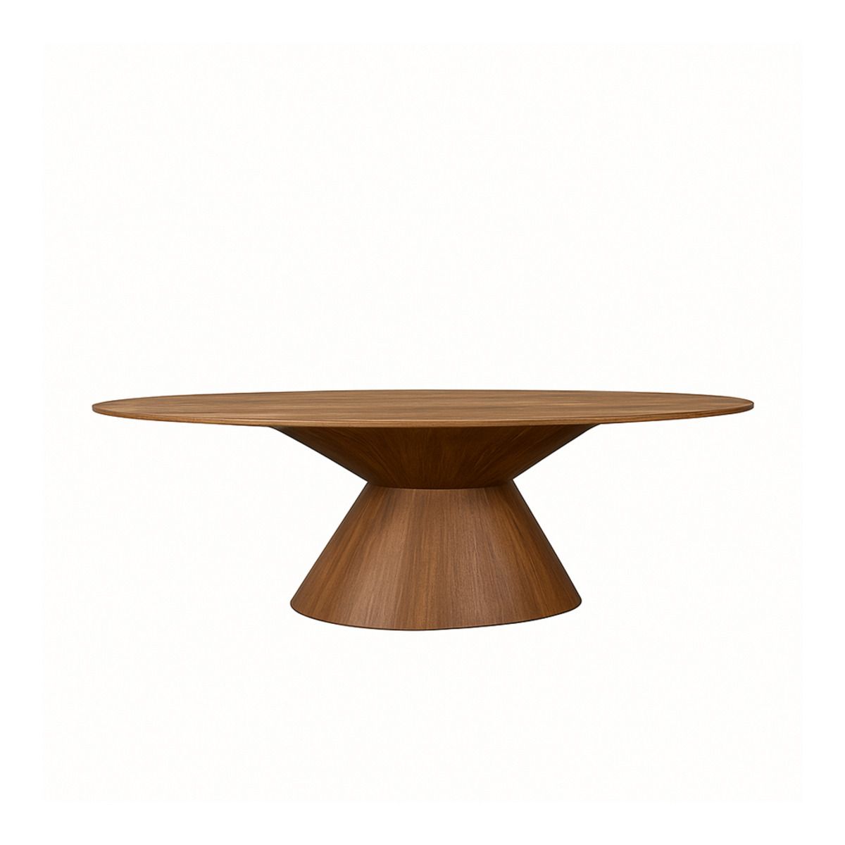 Esstisch oval braun, Tisch oval braun, Länge 240 cm
