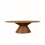 Esstisch oval braun, Tisch oval braun, Länge 240 cm