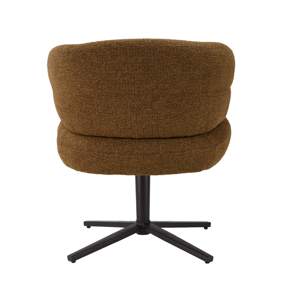 Stuhl drehbar Farbe braun, Esszimmerstuhl braun drehbar, Stuhl Federkern,  Breite 69 cm