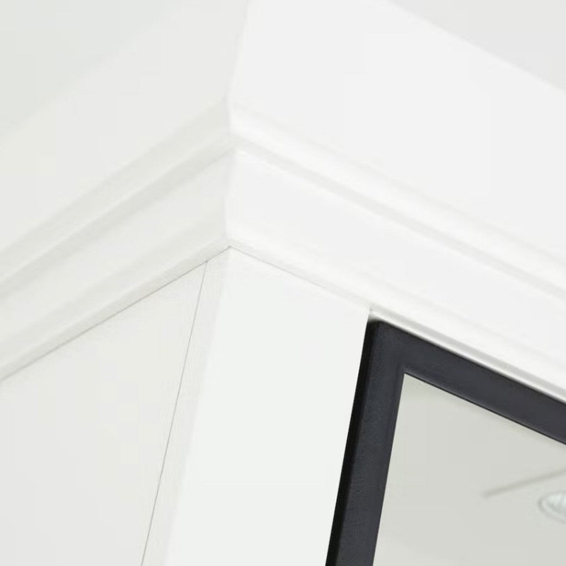 Vitrinen weiß Eiche, Geschirrschrank weiß Holz Eiche, Breite 190 cm