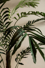 Künstliche große Palme XL,  Deko-Palme grün, Kunstpflanze Palme grün, Höhe 260 cm