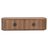 TV Schrank Walnuss braun, Fernsehschrank braun, Breite 200 cm