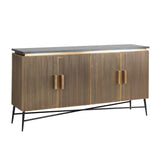 Sideboard Gold Antik,  Anrichte Gold, Breite 160 cm