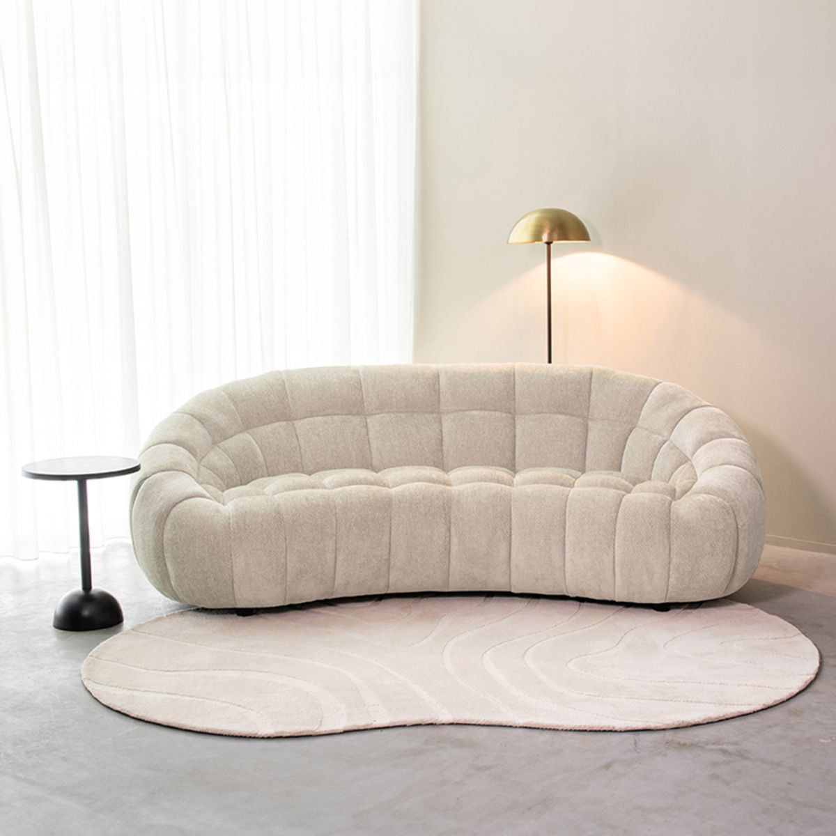 Sofa Sand, 3 Sitzer Sofa, Breite 238 cm