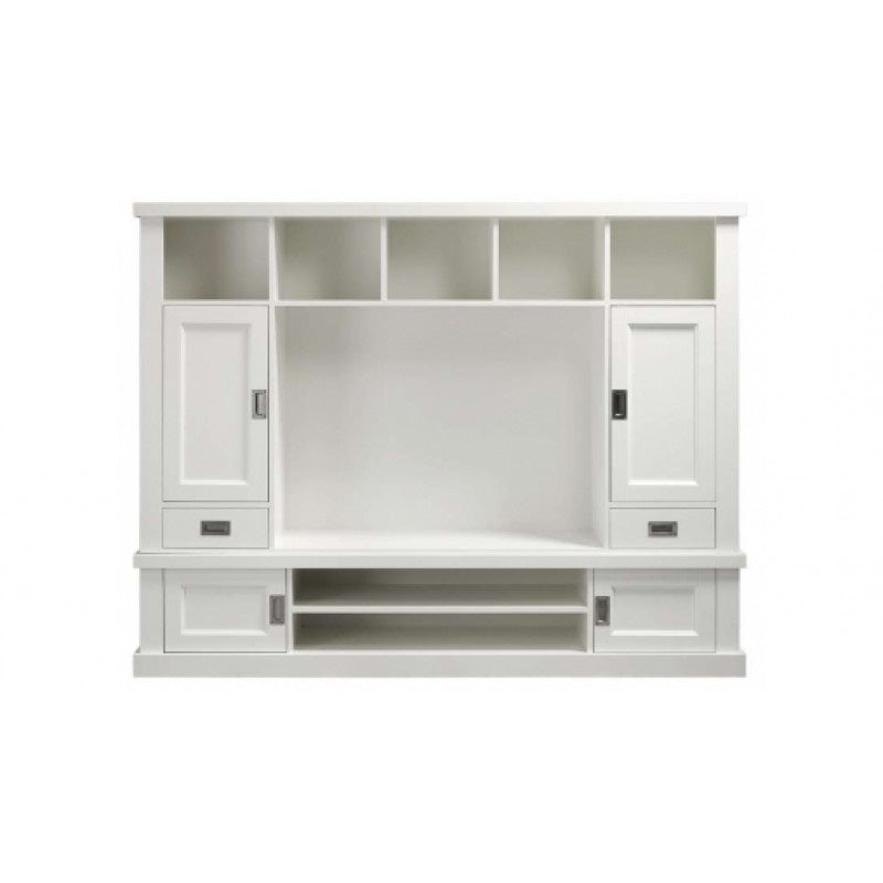 TV Schrank weiß, Fernsehschrank weiß Landhaus, Breite 212 cm