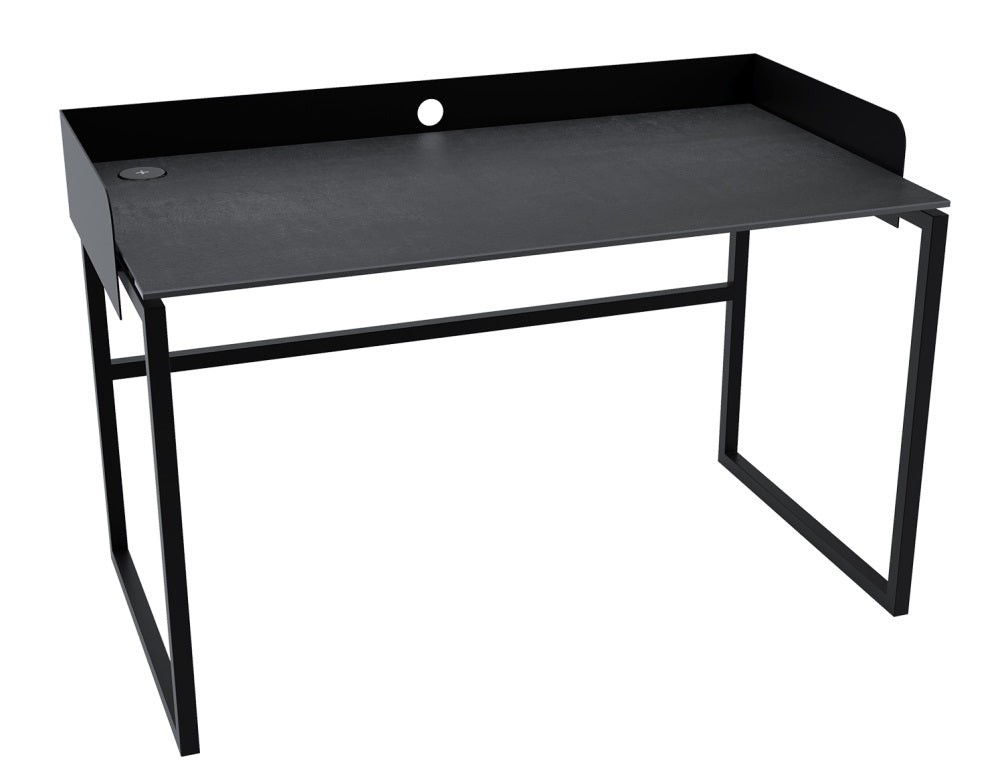 Schreibtisch Keramik-Tischplatte, Schreibtisch Metall,  Breite 130 cm