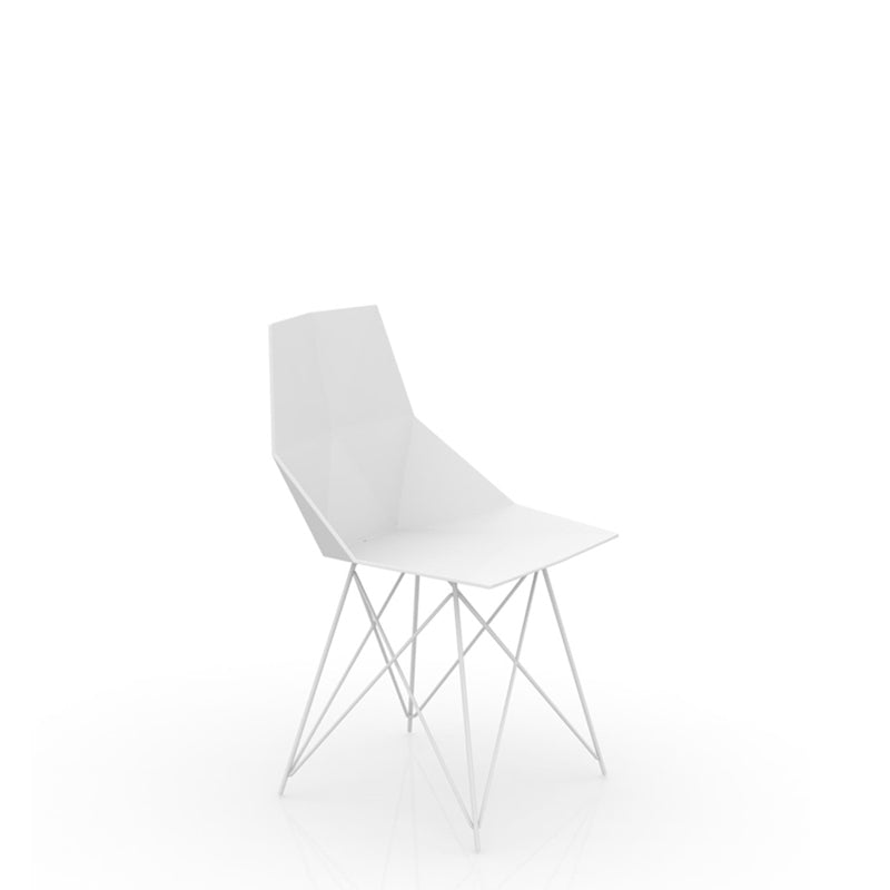 Design Stuhl weiß , Stuhl weiß Kunststoff Metall