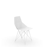 Design Stuhl weiß , Stuhl weiß Kunststoff Metall