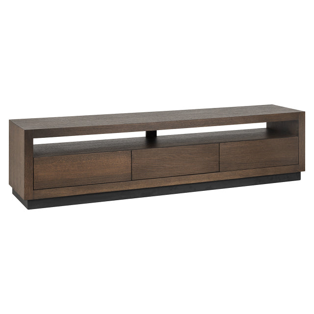 TV Schrank braun drei Schubladen, Fernseheschrank braun, Breite 185 cm