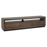 TV Schrank braun drei Schubladen, Fernseheschrank braun, Breite 185 cm