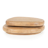 Couchtische ausziehbar-drehbar, Couchtisch Natur-Holz, Breite 100 cm