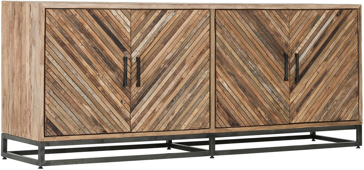 Anrichte Altholz,  Unikat Sideboard Massivholz, Breite 195 cm