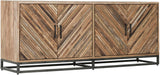 Anrichte Altholz,  Unikat Sideboard Massivholz, Breite 195 cm