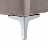 Bett gepolstert, Schlafbett Farbe Khaki,  Breite 180 cm