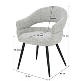 Stuhl beige-grau, Esszimmerstuhl beige