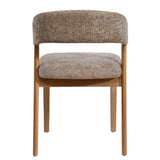 Stuhl taupe, Stuhl Holz-Gestell Naturholz