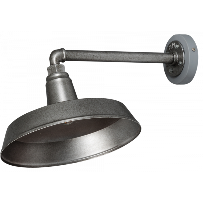 Wandleuchte grau Industriedesign, Metall Wandlampe Industrie, Metall Lampe grau Industriedesign