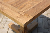 Bistrotisch Teakholz, Tisch quadratisch Teak, Bistrotisch Holz Teak, Maße 75x75 cm