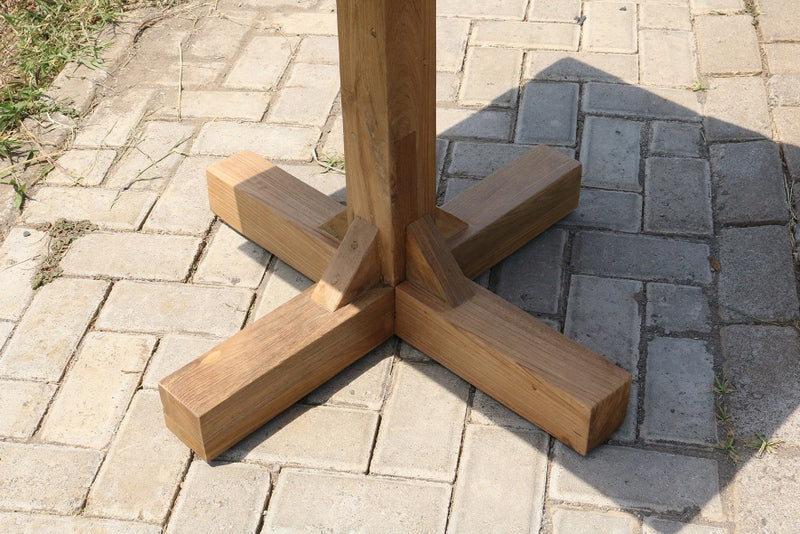 Bistrotisch Teakholz, Tisch quadratisch Teak, Bistrotisch Holz Teak, Maße 75x75 cm