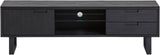 TV Schrank schwarz, Fernsehschrank schwarz, Breite 165 cm