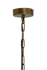 Pendelleuchte Gold, Kronleuchter Gold, Durchmesser 61 cm