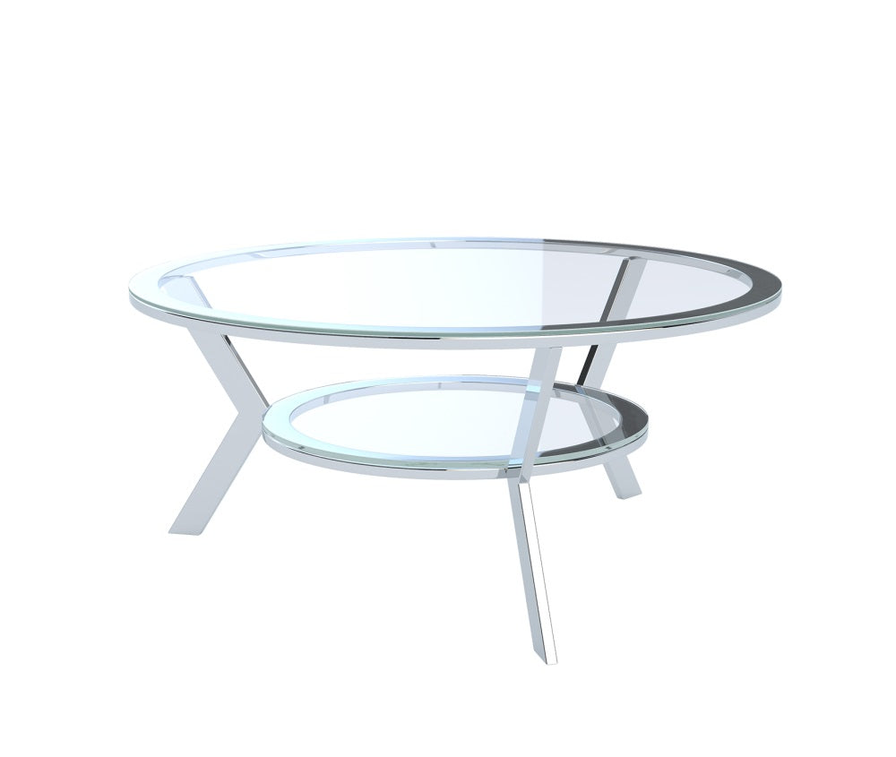 glastisch rund, couchtisch rund, runder couchtisch glas