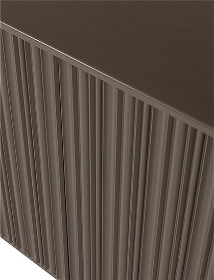 TV Schrank braun, Fernsehschrank braun, Wandhängeschrank braun, Breite 200 cm