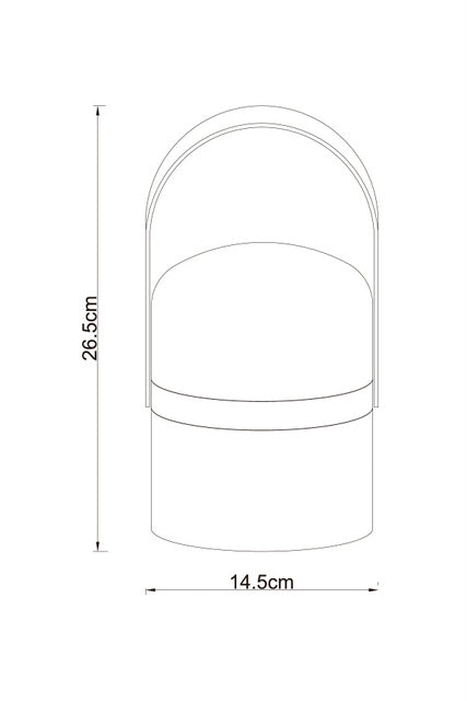 LED Tischlampe weiß, Außen-Tischleuchte weiß, LED Tischleuchten weiß