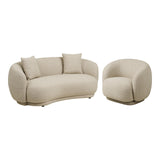 Sofa Farbe Sand, 2,5 Sitzer Sofa Sand