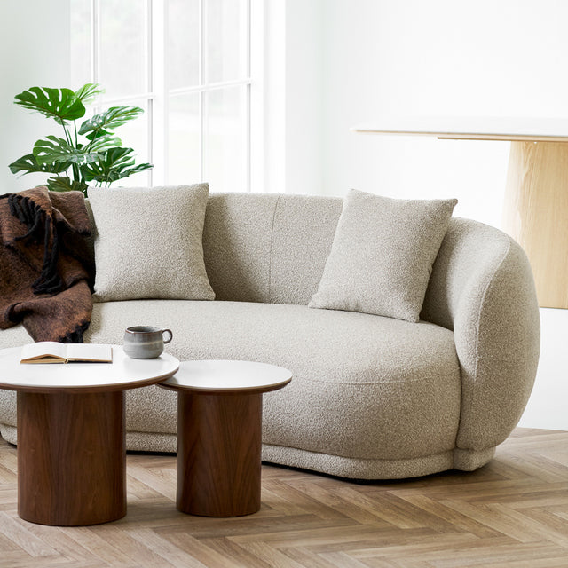 Sofa Farbe Sand, 2,5 Sitzer Sofa Sand