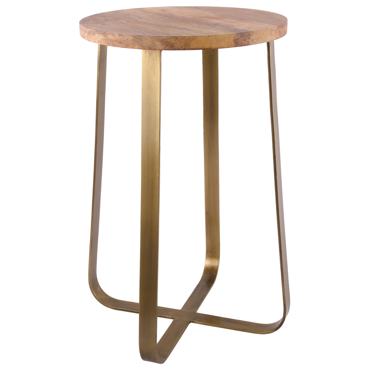 Metall Barhocker Gold, Hocke Industriedesign, Barhocker Metall Gold, Höhe 58 cm