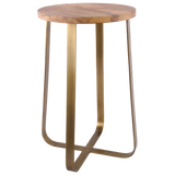 Metall Barhocker Gold, Hocke Industriedesign, Barhocker Metall Gold, Höhe 58 cm